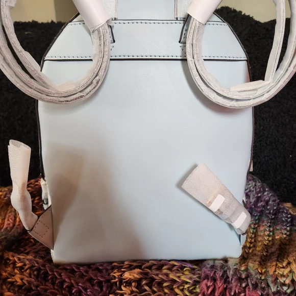 Brand New Michael Kors Jaycee Medium Backpack Vista Blue - Picture 2 of 5